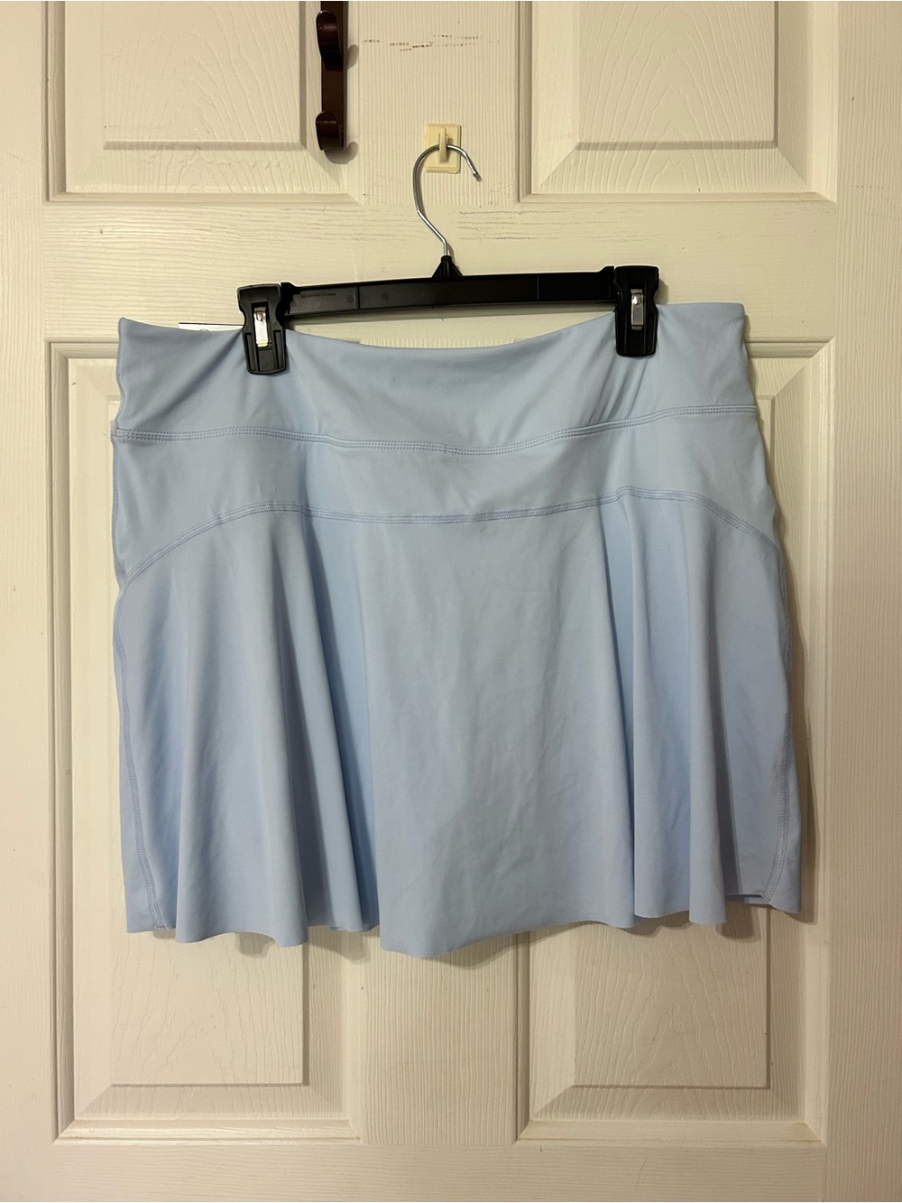 Members Mark Tennis Skort Mid Rise Interior Short Liner Glacier Blue XXL NWT